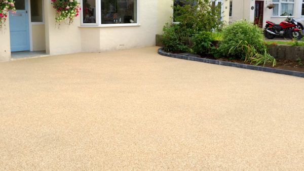 Resin driveway