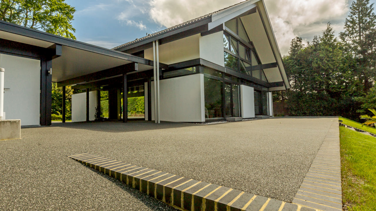 Resin driveway